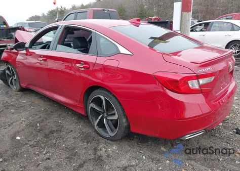 2020 Honda Accord Sport from USA, damaged, VIN 1HGCV1F33LA064961